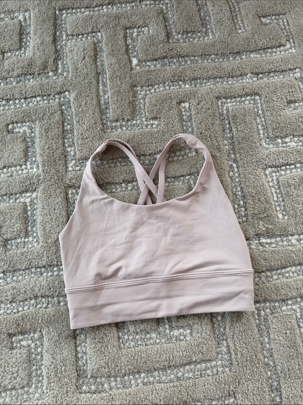Light Beige Women's Crossback Lululemom Bralette